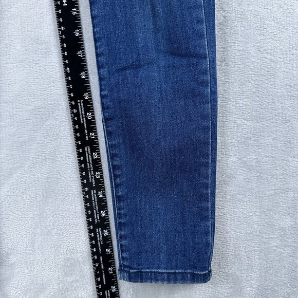 Democracy Skinny Jeans Womens Size 6 AB Solution Mid Rise B1105BKV230 Blue - Picture 9 of 12